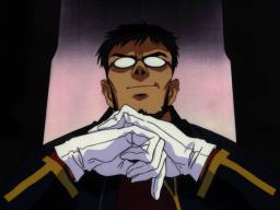 Gendo Ikari and Yui Ikari