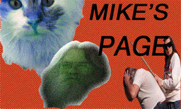 banner louise hitting mike with stick