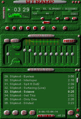 Grass Winamp skin
