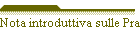 Nota introduttiva sulle Pratiche Filosofiche