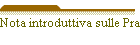 Nota introduttiva sulle Pratiche Filosofiche
