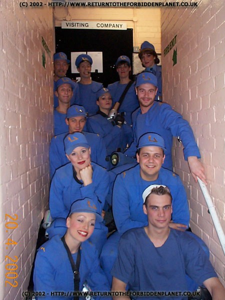 Phil with the rest of the 2001/2002 Cast