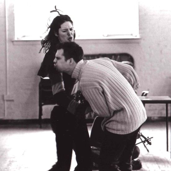 A Midsummer Night's Dream Rehearsals - Phil with Helen Anderson-Lee