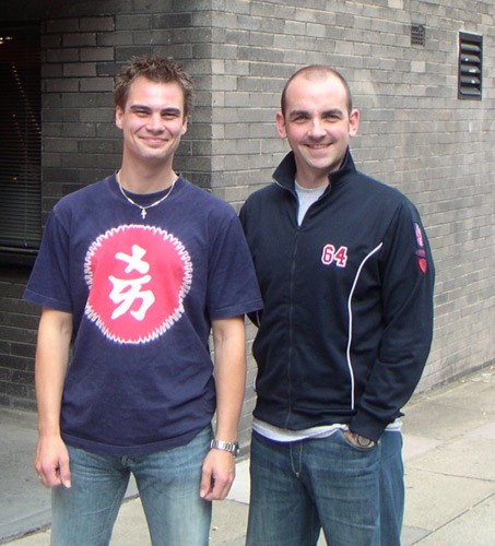 Phil with Ian Conningham - The Silver Sword