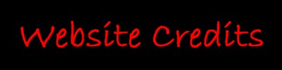 Website Credits