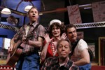 Phil with James Eaton, Loveday Smith and James Earl Adair in Pump Boys and Dinettes