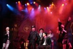 Phil with James Earl Adair, Matt Devitt, James Eaton, Loveday Smith and Georgina Field in The Comedy of Errors