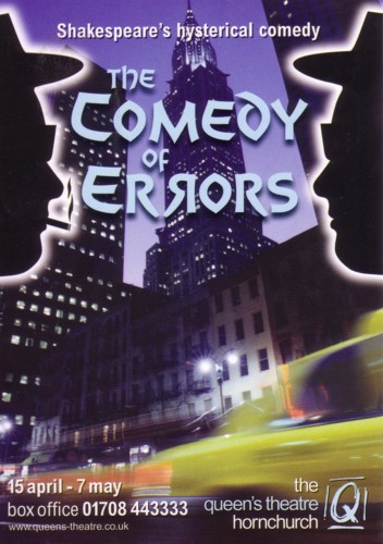 The Comedy of Errors Postcard - Front