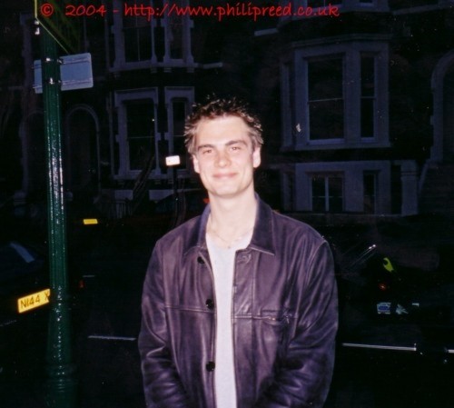 Phil after the final performance in Nottingham