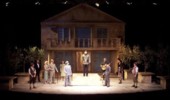 Phil with the cast of Romeo and Juliet in the opening scene