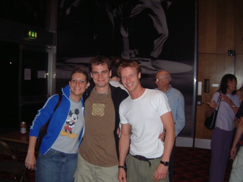 Phil with Emily Gardner and Nick Lashbrook