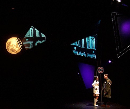 Phil with Maria Lawson in Keep on Running