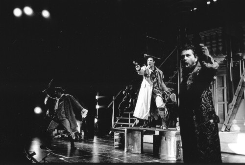 Phil with John Ashby and Richard Emerson in The Beggars Opera