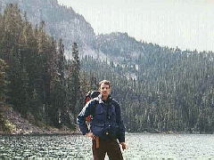 Phil by a lake