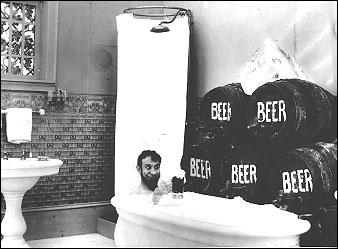 (not a real bathtub)