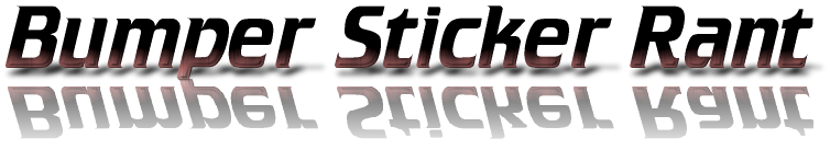 bumper sticker rant logo