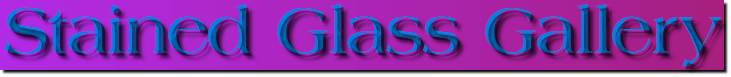 stained glass banner