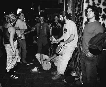 street musicians, Austin TX.