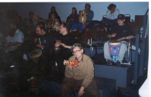 drum party, best way to spend a Saturday night