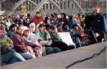 fighting homelessness on a cold day