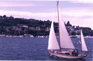 "What a lovely day for sailing!"