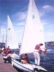 "Let's go sailing!"