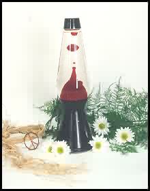 red lava lamp, peace symbol and flowers 