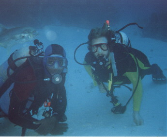 shammie and me underwater