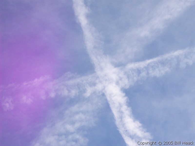 Colored Sky Trails