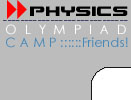 PHYSICS Olympic Camp 2000-2001