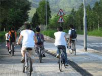 Cycling and Barbeque