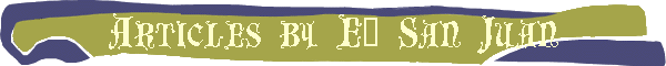 Articles by E. San Juan