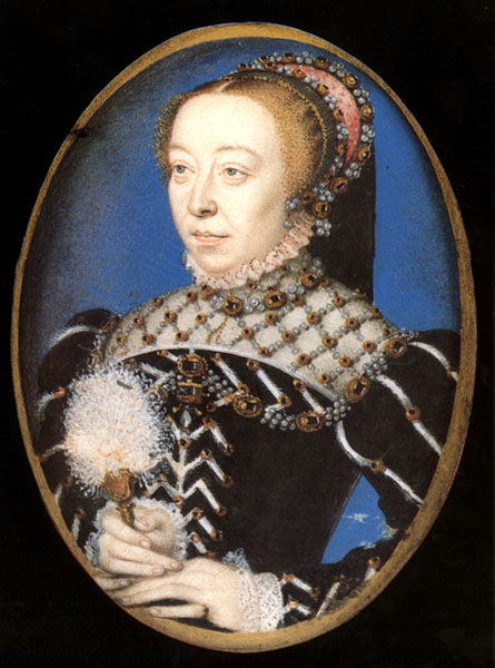 Wife of Henri II, mother of  Francois II, Charles IX, and Henri III 