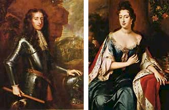 Ruled jointly and then William 1688 -  1702