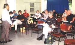 in class