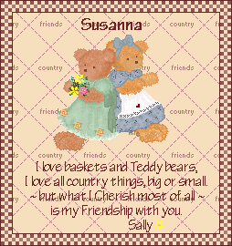 Visit my dear Friend Sally!