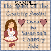 The Spirit Of The Country Award