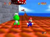 Yoshi: I help you out in Mario 64, why not with the Hidden link? Go to the 007 hand scanner for another clue!