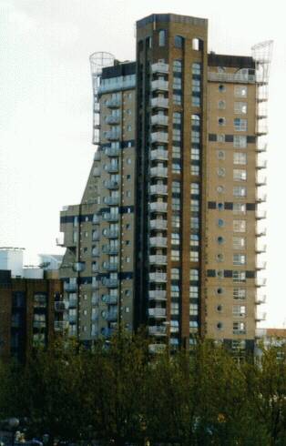 cascade building