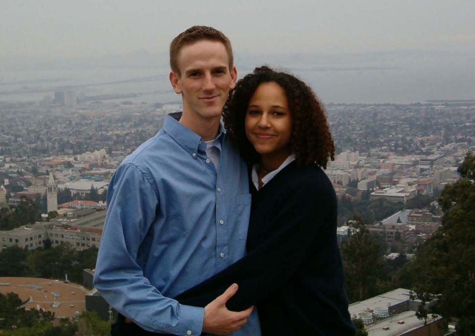 Joe and Chichi in Oakland, CA Spring 04