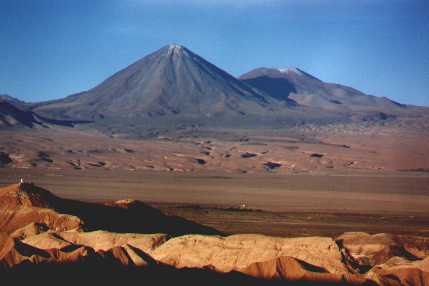 Licancabur el Volc�n de la frontera con Chile 