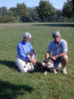 Larry and Kayla with Winkie and Mike
