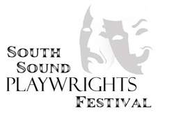 The NEW South Sound Playwrights Festival logo!  Thanks to THE COMPUTER GUY, for creating it for us.