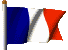 A french flag
