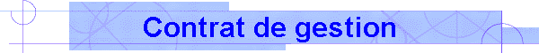 Contrat de gestion