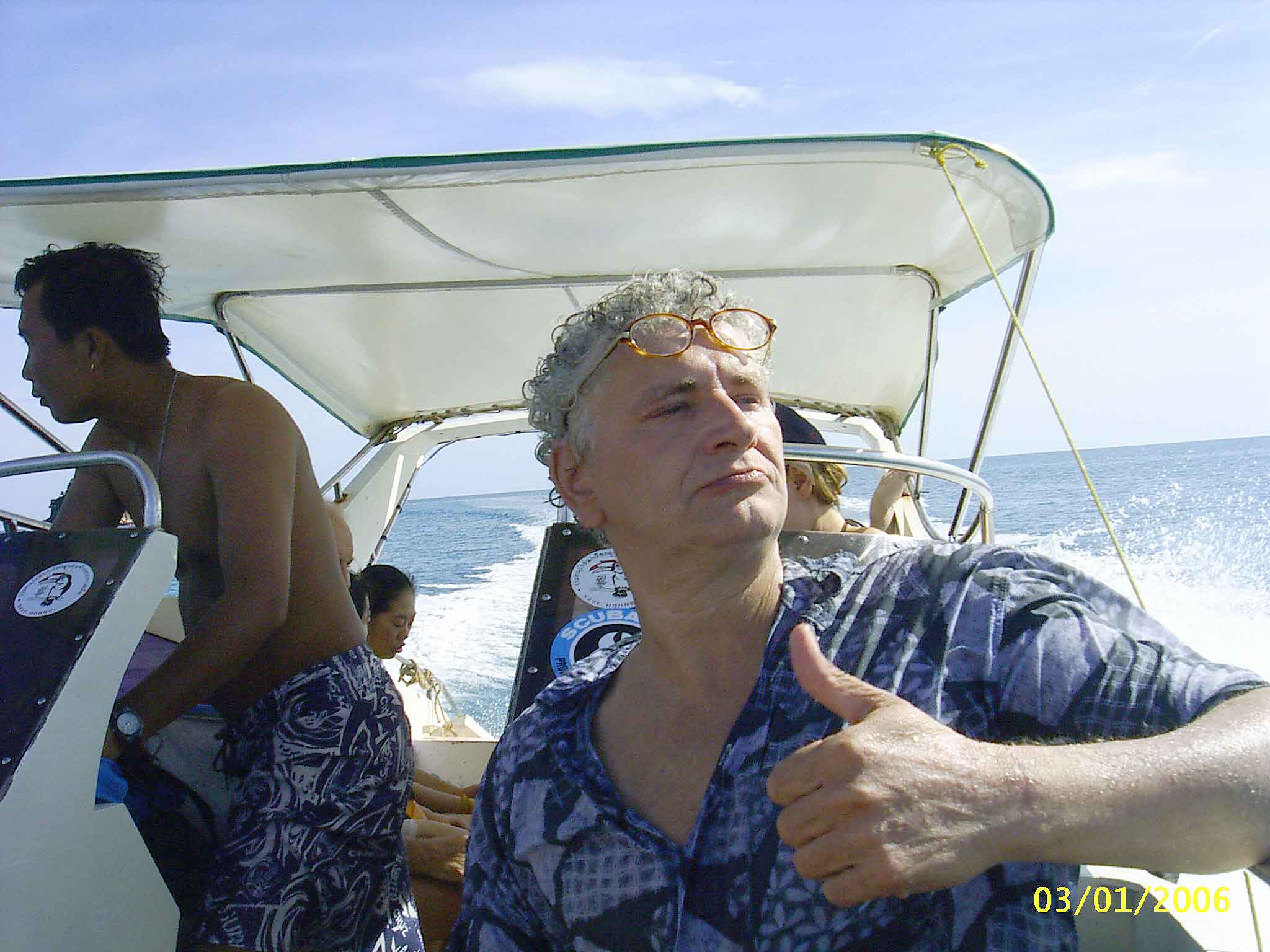 Piet like to drive Speedboat - Koh Samet