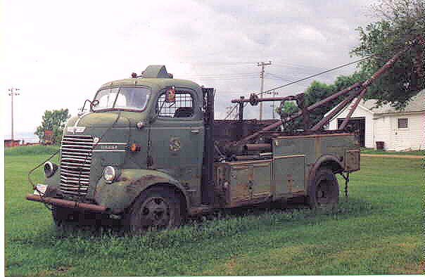 Old Bell Telephone line truck.