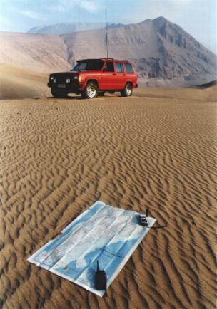 GPS and 4WD -dunes-