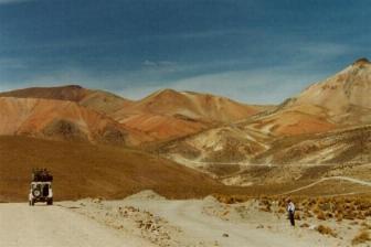 paleta colorida del cerro Huayna Potosi