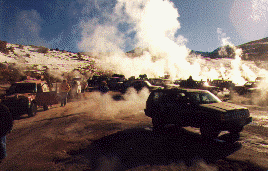 otra vista de los geysers de El Tatio